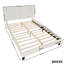 Lit plateforme tapissier Findlay Plush 3D-1721695693