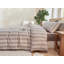Ensemble de housse de couette rayé 100% coton délavé 3 pièces DONEUS-121887699-121887709