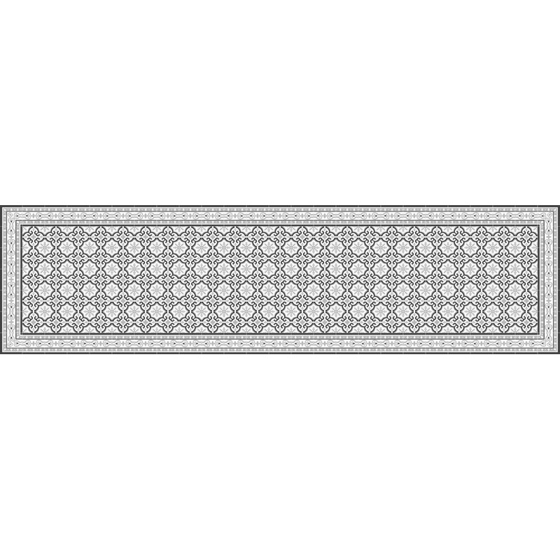 Elske Vinyl Machine Printed Area Rug, Rectangle 2'7.5" x 9'10.1"