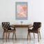 «Racquet Rendezvous Abstract Retro Summer Summer Architecture», reproduction d'art murale-129706465