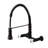 Kingston Brass Heritage Double-Handle 2-Hole Wall-Mount Pre-Rinse Bridge Kitchen Faucet-50313745-90545474