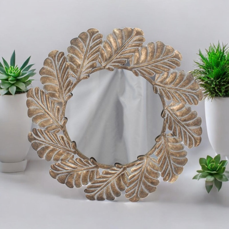 Metal Round Mirror