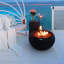 Round Concrete Smokeless Fire Pit-230081528-230081525