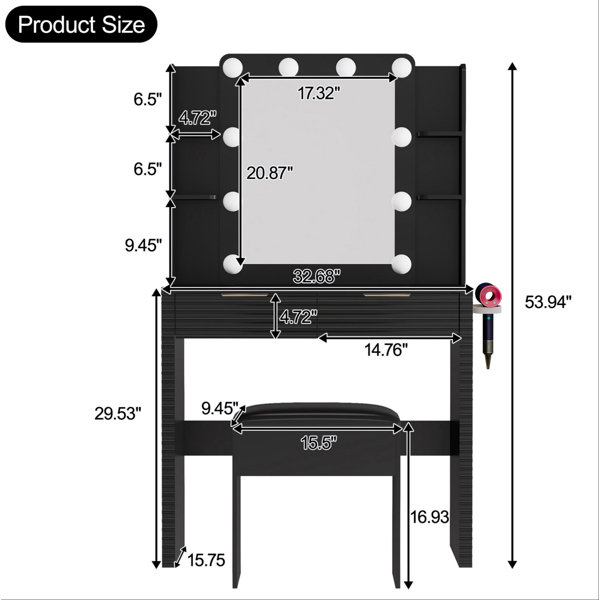 Dimensions du produit