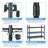 44.9'' Metal Rolling Freestanding Garment Rack-70559001