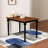Dining Table Set Mid Century Modern Small Saving Space Dining Table Set-130975371-130975368