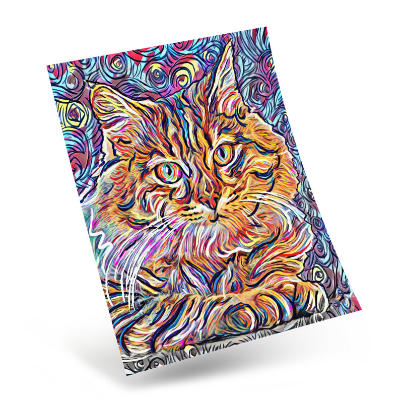 «Love is a Four Legged Word», reproduction sur papier sans cadre, H 20 po x l 16 po x P 0,1 po