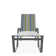 Holna Outdoor Rust-Resistant Metal Chaise Lounge