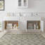 Base de meuble-lavabo double 90 po seulement-96631489