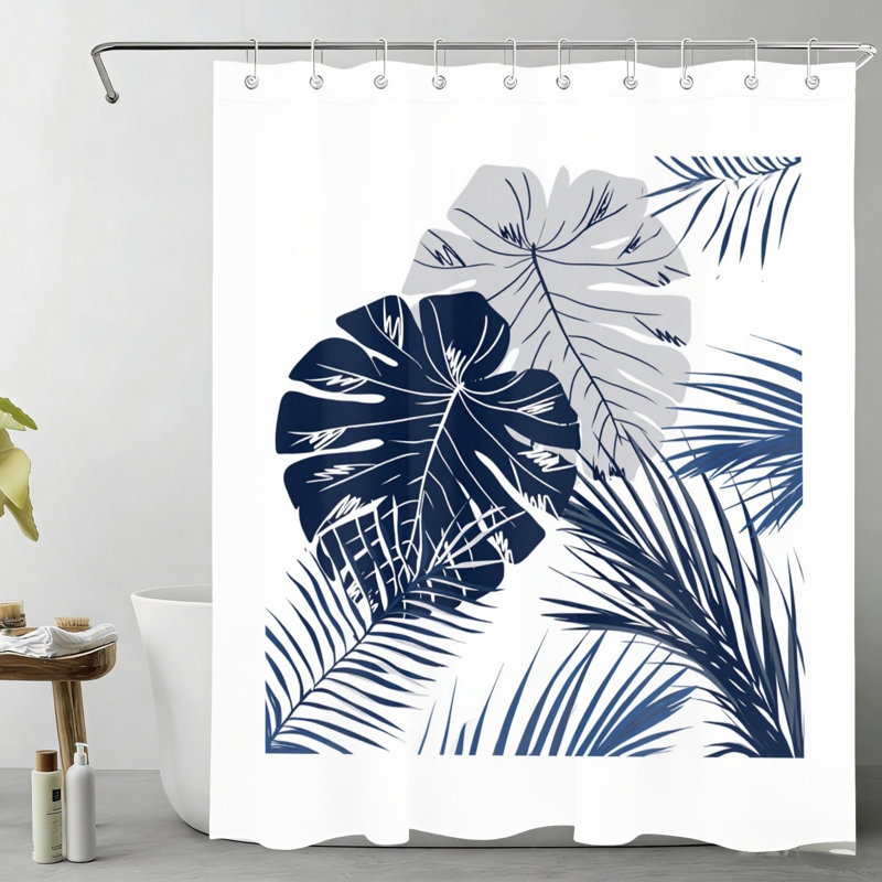 Rideau de douche Tropical