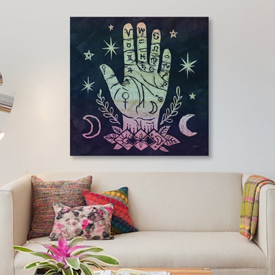 « mystical halloween bijoux i », impression sur toile