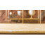 Tapis contemporain Tellaro de couleur blond-61874705