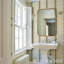 Schumacher X Celerie Kemble Acanthus Stripe Sisal Wallpaper