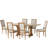Clitherall Extendable Solid Wood Top Trestle Dining Set-70601877-70601867
