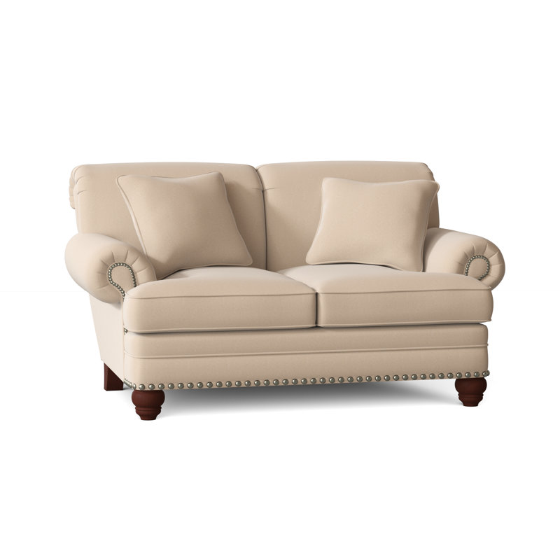 Spratt Loveseat, Manhattan, Pewter, Drusky 10