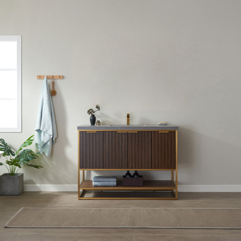 Ensemble de meuble-lavabo simple 48 po Afeefa