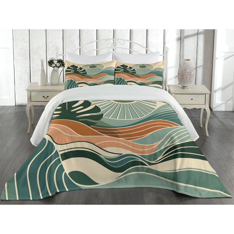 Polyester Coverlet, Queen Coverlet + 2 Standard Shams