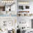 6- Golden Bathroom Vanity Lamp Fixture, Frosted Glass Shades, Modern Wall Mounted Lighting,-655893086-655893084-655893082