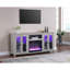 Console 70 po avec foyer, lumière DEL, armoires et tablettes-1748365541