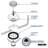 Karran 3-1/2 In. Kitchen Sink Basket Strainer-35924132