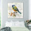 Oiseau bleu - peinture sur toile-69785542-69785540