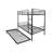 Full Size Wooden Daybed With 3 Drawers, USB Ports And Desk , Gray-1744223889
