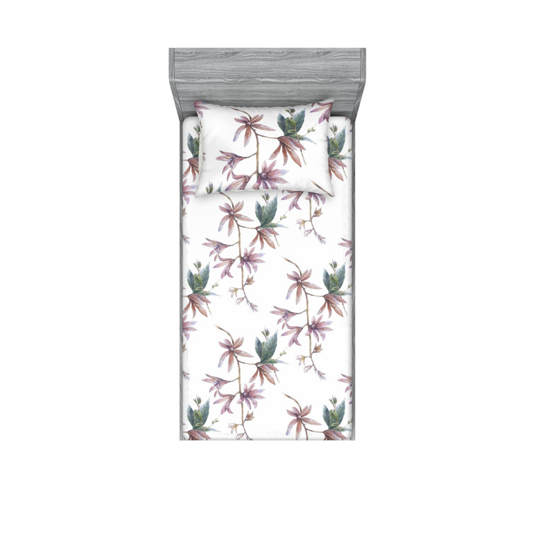 Drap-housse et taies décoratives 3 pièces Ambesonne