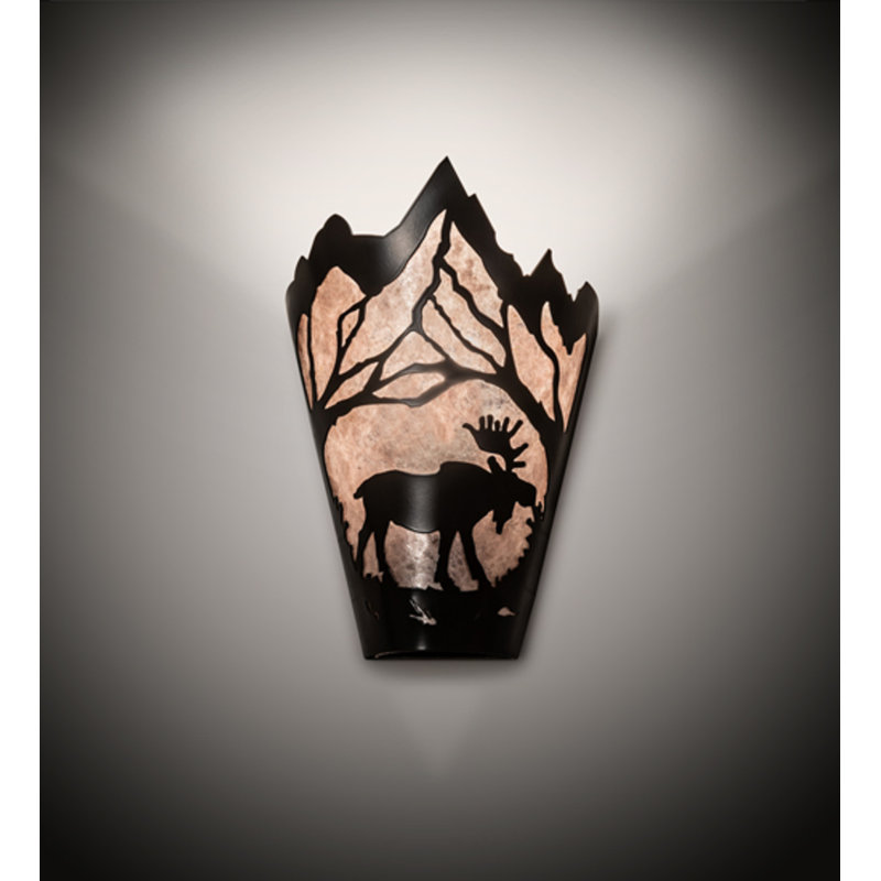 Jaeme Steel Flush Mounted Sconce
