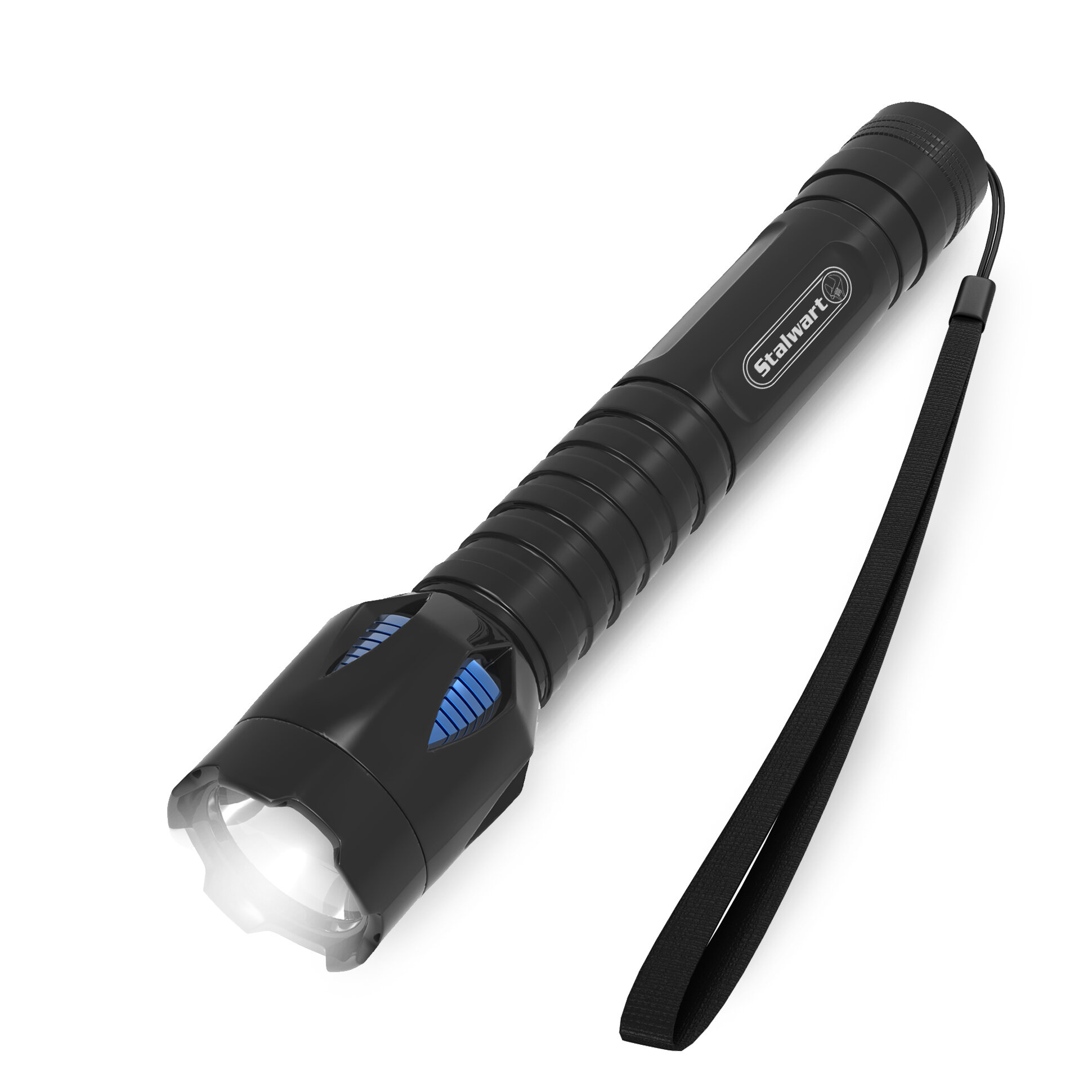 Stalwart 3-Way 24 LED Emergency Flashlight with Nightlight - Black