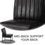 Chaise d'appoint rembourrée en similicuir-657244544