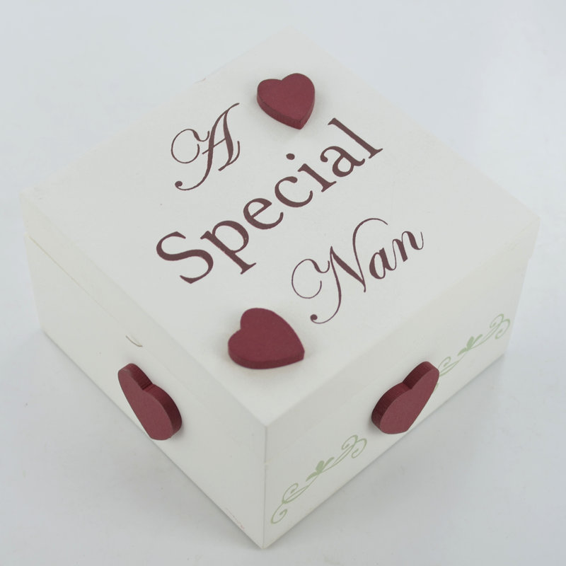 Davian Handmade Solid Wood Decorative Box