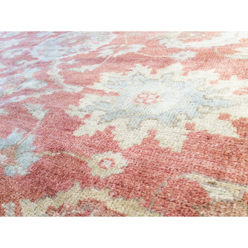 Melody Hand Knotted Wool Oriental Area Rug, Rectangle 12' x 15'