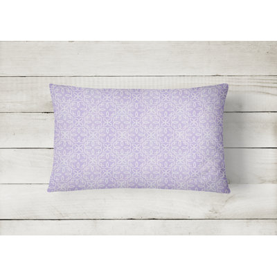 Damask Outdoor Throw Pillow