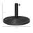 17.84" Diameter Umbrella Base, Black With Appearance 1.5" And 2.0" Pole Compatible Stand,