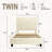 Cloud-feel Fluffy Soft Plush Upholstered Bed-272582219-272582218