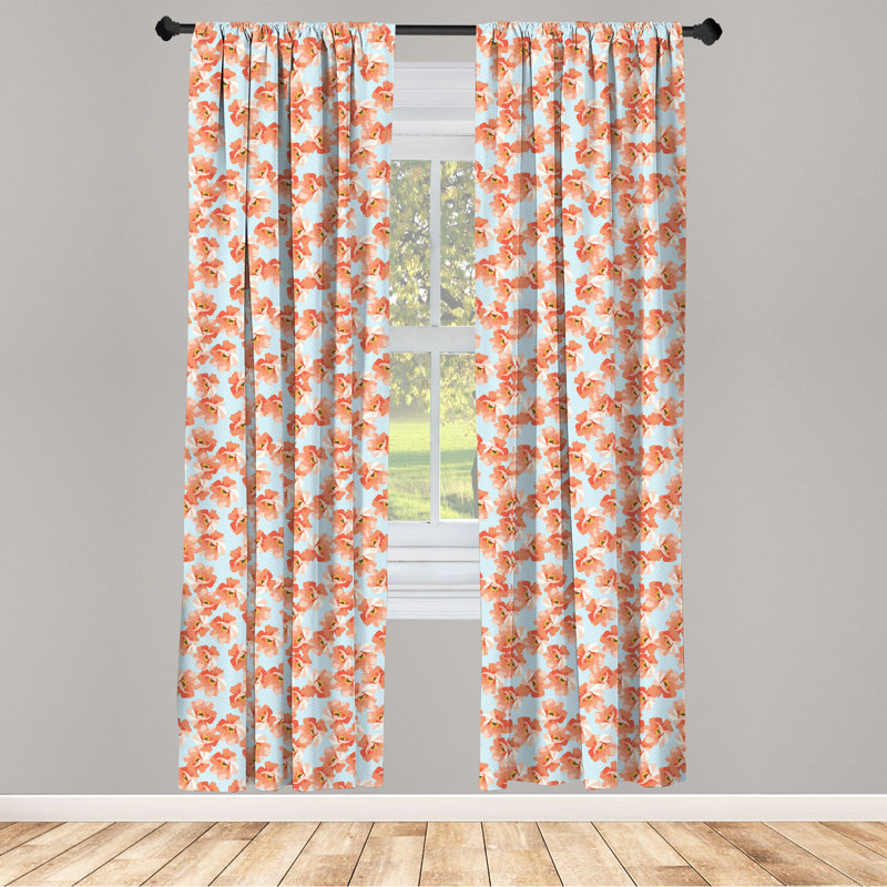 Chevron Semi-Sheer Rod Pocket Sliding Panel, 28" x 84"