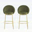 Tabouret de bar rembourré Celano