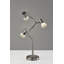 Lampe de bureau en métal Fadya