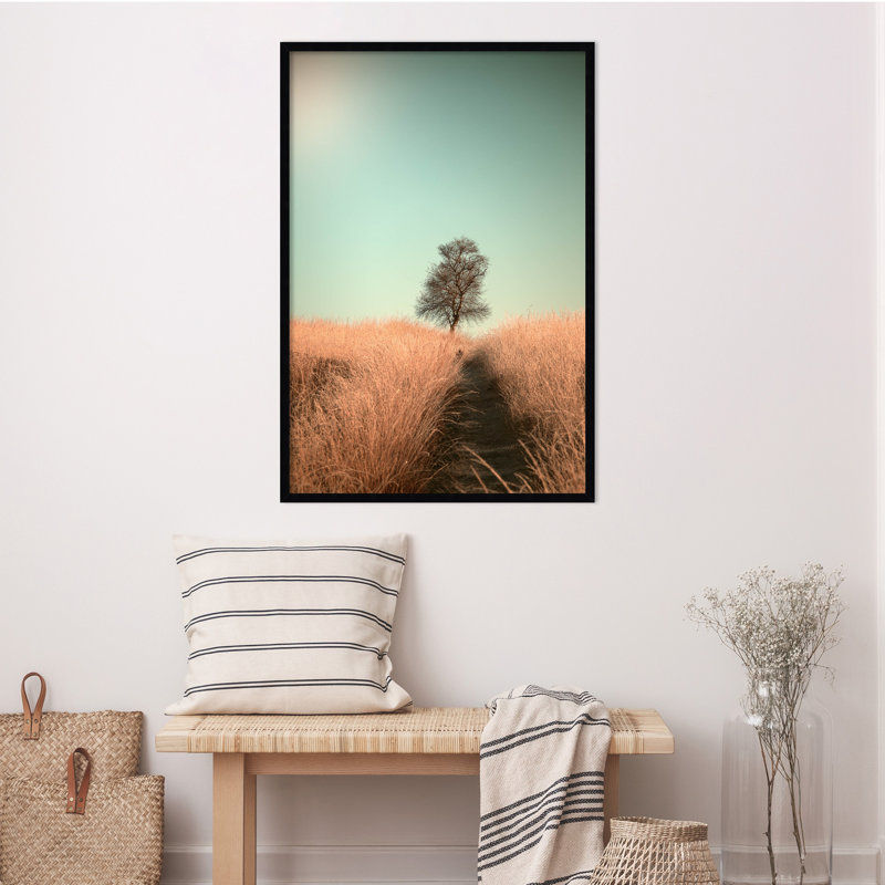 Grass And Path by Jaap Van Den, Black, 28" W x 41" H