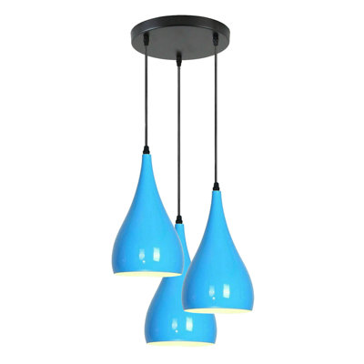 Cromwell 3 - Light Black Kitchen Island Pendant