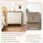 3 Drawer Dresser, 32" Wide Accent Chest