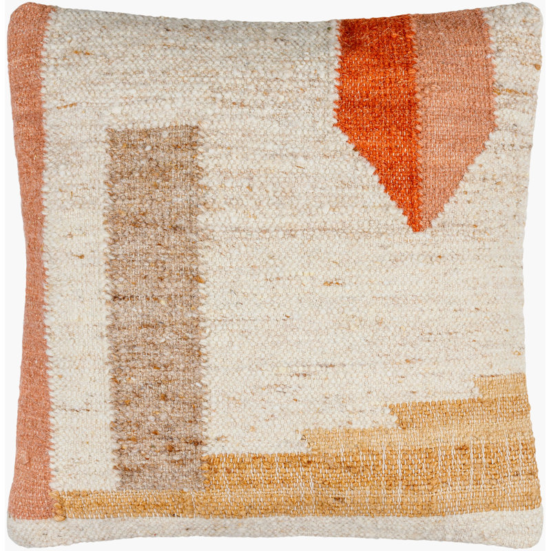 Coussin décoratif Rory, H 20 po x l 20 po, Polyester