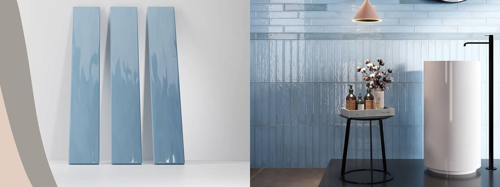 6 Piece Marble Bathroom Accessory Set Light Gray - Decora Loft
