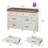 Allyssa 2 Piece Farmhouse Coffee Table Set