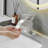 Waterfall Single Hole Single-Handle Low-Arc Bathroom Faucet-107519839