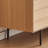 Simple design sense solid wood TV cabinet