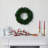Mixed Pine and Pinecone Christmas Wreath with Clear LED Lights