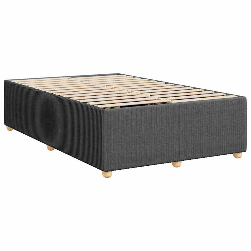 Structure de lit Latitude Run® sans tissu pour matelas, Double, Gris foncé