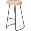 Adhitya Counter Stool with Metal Frame