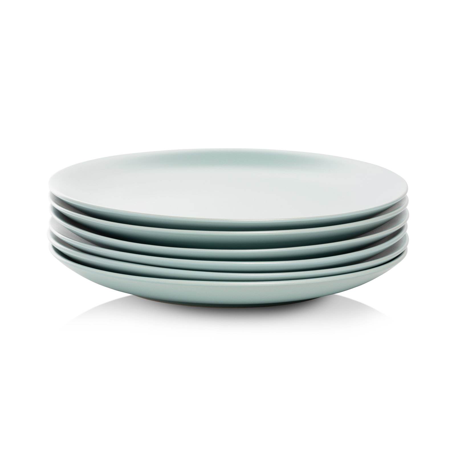 Wazee Matte 10.5" Dinner Plate, Mineral Blue